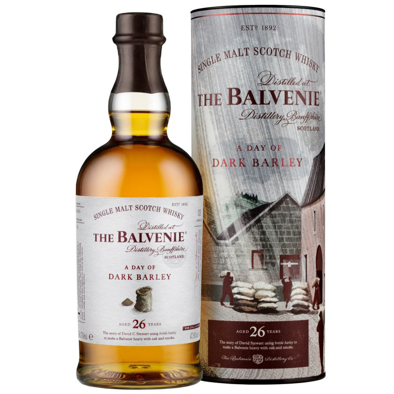 Balvenie 26 Year Old A Day of Dark Barley Single Malt Whisky 70cl